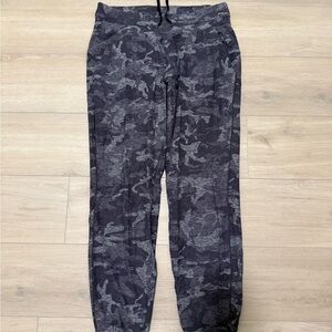 lululemon athletica Gray Camo Joggers